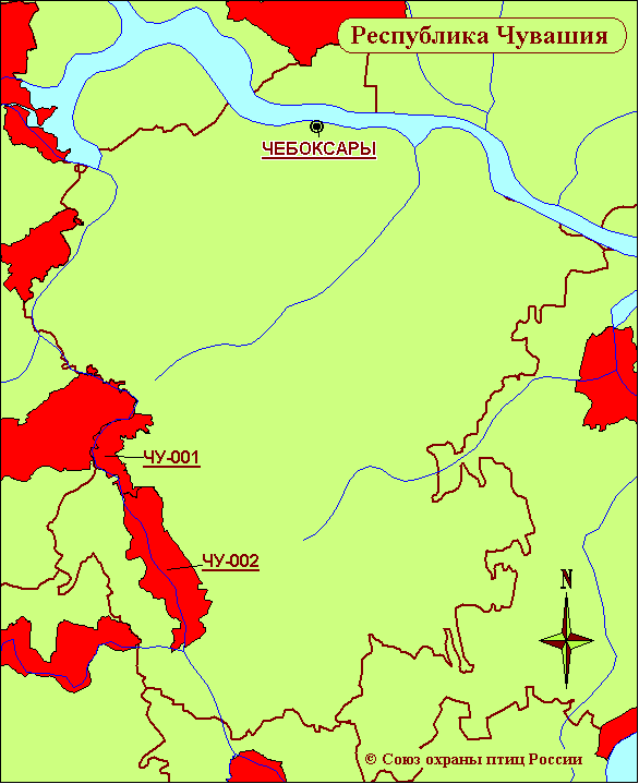 Карта прудов чувашии