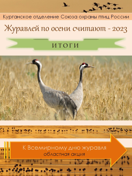 Итоги областной акции «Журавлей по осени считают – 2023» в Курганской области